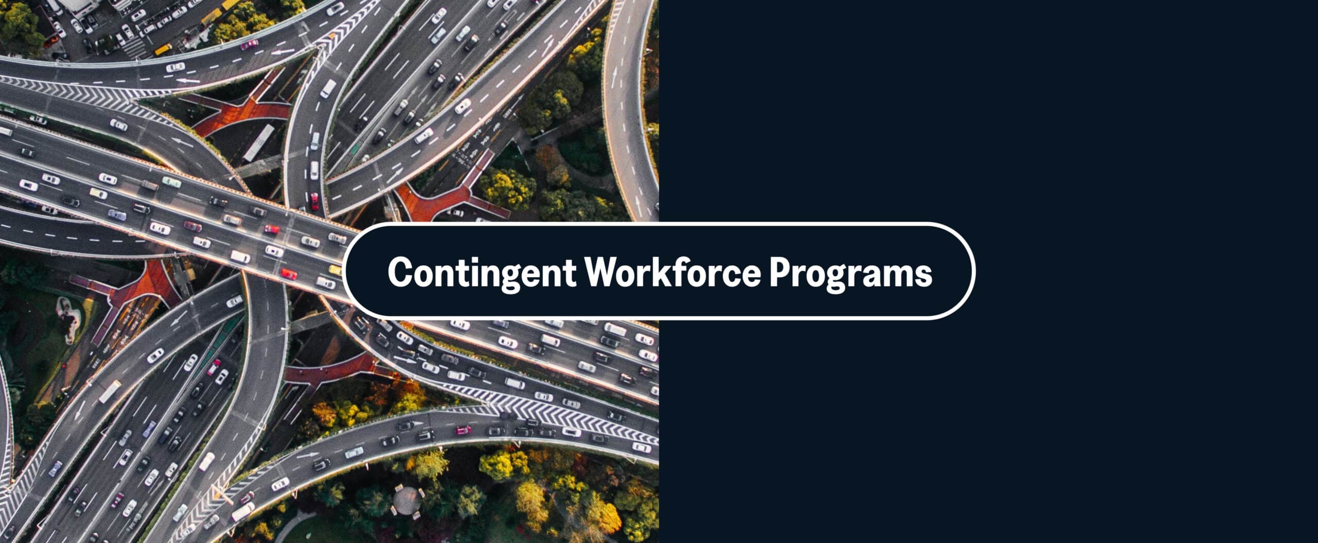 Contingent workforce program
